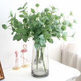 2021Wedding home decoration simulation green plant silk flower 120 leaves mint leaves