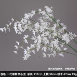 silk flowers dancing lady orchid oncidium Flower Butter fly Orchid Wedding Decoration Artificial  Dried Flowers Home Decor