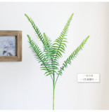 Simulated leaf plastic flower green plant wedding flower arrangement household decoration bottle flower manufacturer wholesale