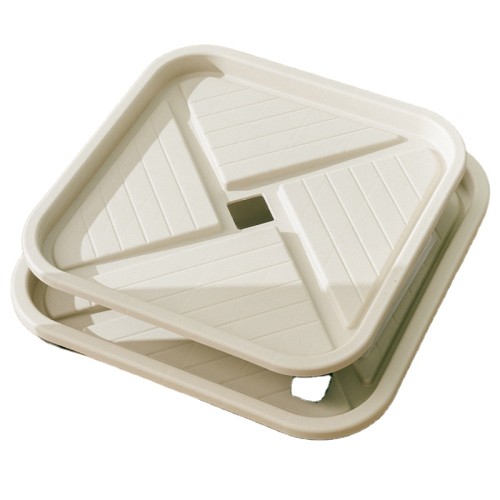 Wholesale Durable Square Plastic Plate Tray Pallets For Flowers Flower Pot Tray