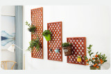Hot Sale Bamboo Garden Fencing Climbing Plant Support Trellis Netting Hanging Wall Home Decoration Climbing Frames