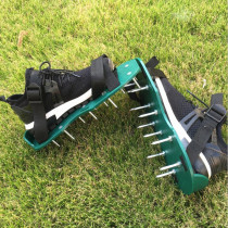 Wholesale One Size Lawn Aerator Shoes Durable Lawn Aeration Shoes Spiked Inflatable Sandals Garden Lawn Aerator Nail Shoes