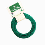 Hot Selling Galvanized Soft And Thin PVC Coated Garden Binding Wire Twist Tie Wire Outdoor Garden Plastic Coated Binding Wire