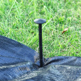 Wholesale Black Color Garden Plastic Peg High-quality  Gardening Fixing Tools Outdoor Plastic Gardening Ground Nail
