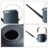 Vintage 1800ml Home Garden Watering Can Long Spout Watering Pot Small Watering Kettle With Handle for Planting Flower