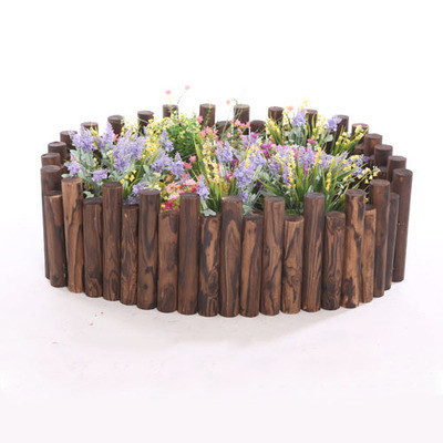 Hot Sale Durable Garden Decoration Outdoor Wood Fencing Anticorrosive Wooden Fence