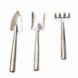 Wholesale Good Quality 3 Pieces Set Garden Plant Tool Stainless Steel Garden Tools Set Outdoor Garden Tool Set