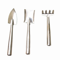 Wholesale Good Quality 3 Pieces Set Garden Plant Tool Stainless Steel Garden Tools Set Outdoor Garden Tool Set