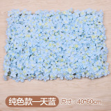 Wedding background flower wall imitation flower shop window decoration rose Hydrangea carpet silk artificial flower