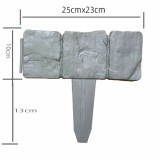 Good Quality Plastic Garden Decoration Fence Panel Lawn Border Edging Garden Grass Edge Fence Wall