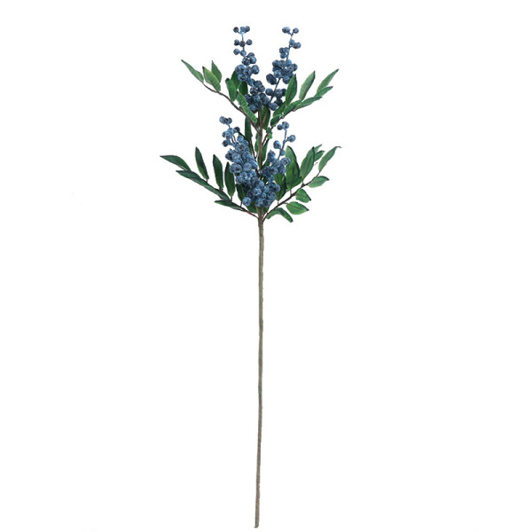 Wedding home decoration flower acacia bean manufacturers spot simulation blueberry fruit