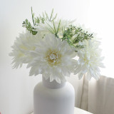 2021Mix and match simulated flowers to tie up bouquets of dahlias with Floral Wedding