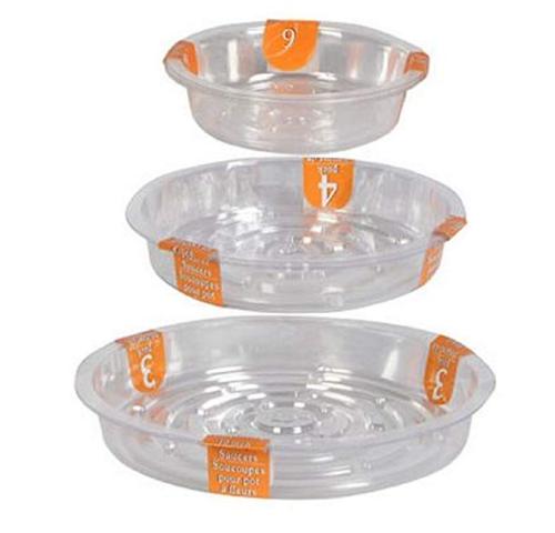 Hydroponics  all sizes garden plant  clear plastic saucer