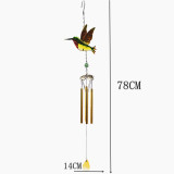 Creative Design Portable Wind Chimes Outdoor Garden Rotation Animal Wind Chimes For Outside Hot Sales Wind Chimes