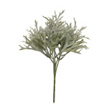 2021 Guest corsage bride wedding plastic fake flower flocking antler leaves