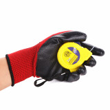 Fashionable Nylon Nitrile Gloves Wear-Resistant Non-Slip Dipped Gloves Construction Site Protective Work Supplies