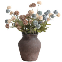 2021European silk cloth simulation flower home decoration ornaments autumn 5 dandelion