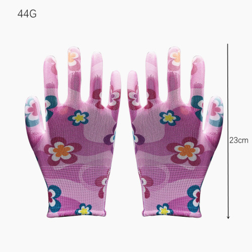High Quality PU Garden Gloves Flower Gardening Gloves Custom Garden Gloves For Women