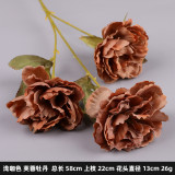 2021 simulated Furong peony wedding set silk flower wedding decoration fake flower home furnishings