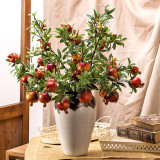 2021Manufacturers wholesale home decoration decoration flower ornaments fruit simulation 7 pomegranate fruit