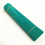 20cm Wholesale In Bulk Coated Garden Binding Wire Green Iron Florist Wire Outdoor Plastic Coated Garden Binding Wire