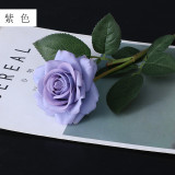Home living room wedding bride bridesmaid holding a bouquet of flowers single branch simulation feel rose