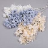 2021 Wedding supplies road lead flower decoration art wedding hall soft ceiling fake flower silk flower triangle rose