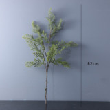 2021Wholesale simulation of green plant garden engineering indoor furnishings decoration masson pine leaves