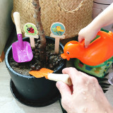 Newborn Children'S Sand Shovel Beach Toy Nine-Piece Outdoor Tool Bag Set Family Interactive Toy Set