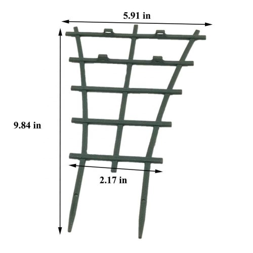 DIY Plastic Plant Support Frame Pot