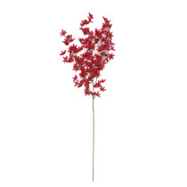 silk flowers dancing lady orchid oncidium Flower Butter fly Orchid Wedding Decoration Artificial  Dried Flowers Home Decor