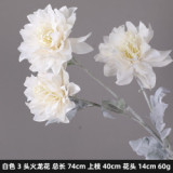 Artificial flower hotel home wedding hall decoration Road Guide flower arrangement home decoration simulation fire dragon flower