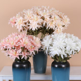 Wedding hall road guide decoration flower arrangement household ornaments simulation flower crab claw Chrysanthemum