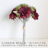 2021Imitation flower sunflower European style bouquet of silk flowers to decorate wedding artificial flowers
