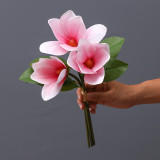 3 bunches of yulan simulation flower home decoration hotel ornaments props flower