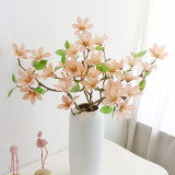 Simulation flower silk flower home  decoration wedding manufacturers wholesale 8 Tiger orchids