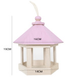 Good Quality Outdoor Wooden Bird Feeder Wooden Wild Bird Feeder Wood Solid House Bird Feeder Garden