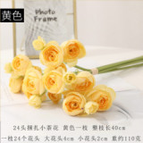 Simulation holding bouquet of flowers home  decoration bottle flower wedding 6 bundled simulation small tea bud