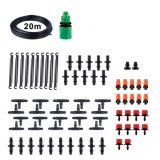 Irrigation Spray DIY With Adjustable Drippers  Garden Hose Micro Drip Watering Kits Drip Irrigation System Automatic Watering