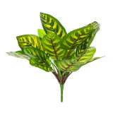 2021Bunch of potted Nordic style home decoration ornaments 5 simulated Green Peacock leaves