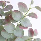 2021Imitation flower eucalyptus leaf silk flower green leaf green plant home decoration bottle flower