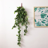 1.3m 18 fork  bundle ivy pig heart vine wall hanging decoration wedding vine green leaf  ivy ivy