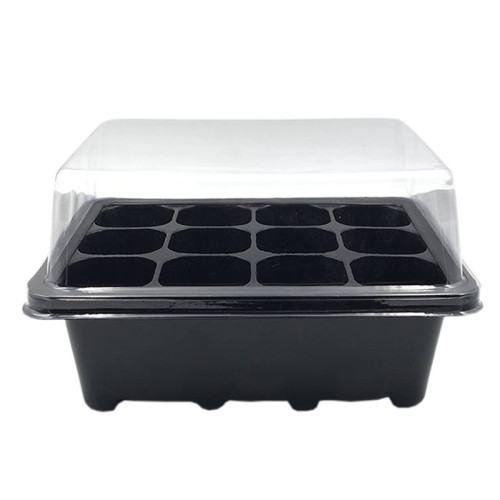 12 Cells Hot Selling Plastic Plant Saucer Plant Seed Starter Tray Garden Seeding Tray Nursery Tray Planting