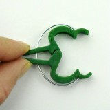 Plastic plant support clips for Garden