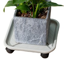 Wholesale Durable Square Plastic Plate Tray Pallets For Flowers Flower Pot Tray