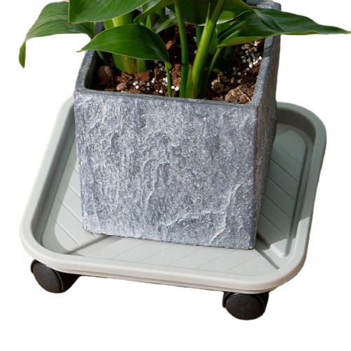 Wholesale Durable Square Plastic Plate Tray Pallets For Flowers Flower Pot Tray