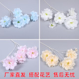 2021Wedding supplies fake flowers road guide decoration hotel banquet flowers artificial flowers snow Peony