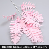 Household products flower decoration flower art wedding road guide simulation flower big cypress leaf