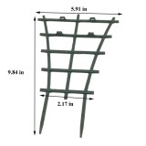 DIY Plastic Plant Support Frame Pot Bracket shelf Climbing Flower Fixed Plant growth direction for Garden vines fastener