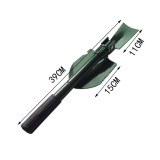 Garden Hand Tool  Multifunctional Folding Military Camping Shovel Self-protection Tool